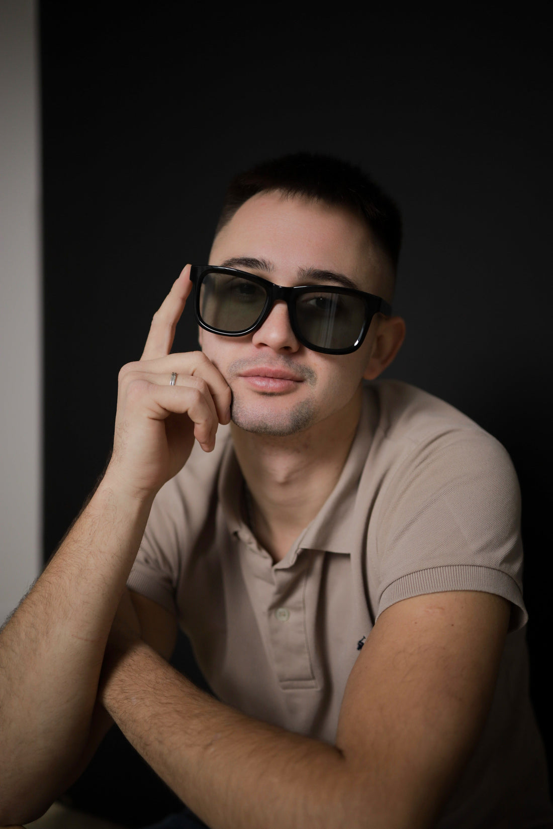 I wear my sunglasses at night