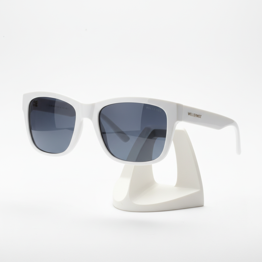 Gafas de sol inteligentes blancas