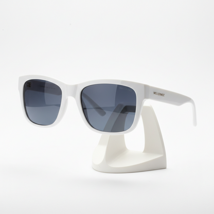 Gafas de sol inteligentes blancas